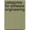 Categories For Software Engineering door Jose Luiz Fiadeiro