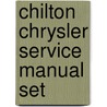Chilton Chrysler Service Manual Set door Chilton Automotive Books