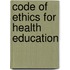 Code Of Ethics For Health Education