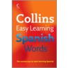 Collins Easy Learning Spanish Words door Onbekend