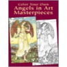 Color Your Own Angels In Art Master by Marty Noble