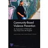 Community-Based Violence Prevention door Steven Chermak
