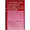 Continuous Univariate Distributions door Samuel Kotz