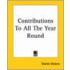 Contributions To All The Year Round