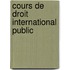 Cours de Droit International Public