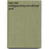 Cps:(Sw College)Comp:Conc&Impl W/Ef door Onbekend