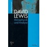David Lewis: Metaphysik und Analyse door Wolfgang Schwarz
