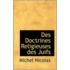 Des Doctrines Religieuses Des Juifs