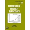 Detergency Of Specialty Surfactants by Friedli Friedli