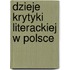Dzieje Krytyki Literackiej W Polsce