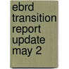 Ebrd Transition Report Update May 2 door Onbekend