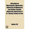 Education in Minneapolis, Minnesota by Books Llc