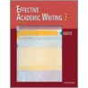 Effective Acad Writing 3: The Essay door Patricia Mayer