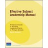 Effective Subject Leadership Manual door Martin Garwood