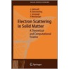Electron Scattering In Solid Matter door Laszlo Szunyogh