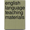 English Language Teaching Materials door Onbekend