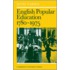 English Popular Education 1780 1975