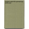 English=spanish=pampango Dictionary by Luther Parker