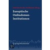 Europaische Ombudsman-Institutionen door Gabriele Kucsko-Stadlmayer