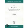 Europäische Forschungsperspektiven door Onbekend