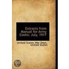 Extracts From Manual For Army Cooks by United States War Dept Dept