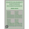Finite Element Methods In Mechanics by Noboru Kikuchi