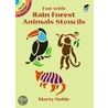 Fun With Rain Forest Animals Stenci by Noble