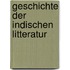 Geschichte Der Indischen Litteratur