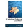 Grapical And Mechanical Computation by Joseph Lipka