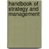 Handbook Of Strategy And Management