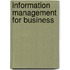 Information Management for Business