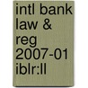 Intl Bank Law & Reg 2007-01 Iblr:ll door Onbekend