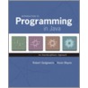 Introduction to Programming in Java by Robert Sedgewick