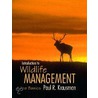 Introduction to Wildlife Management door Paul R. Krausman
