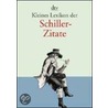 Kleines Lexikon der Schiller-Zitate by Johann Prossliner