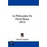 La Philosophie De David Hume (1873)