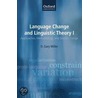 Lang Change & Ling Theory 2 Vol Pck door D. Gary Miller