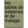 Les Tables de Salpensa Et de Malaga door Par M. Ch. Giraud