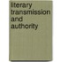 Literary Transmission and Authority