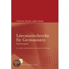 Literaturrecherche für Germanisten by Johannes Hansel