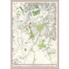 London Street Map 1863 - South West door Edward Stanford Ltd