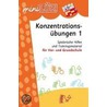 LÜK mini. Konzentrationsübungen 1 by Heiner Müller