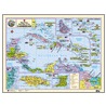 Macmillan Wall Map Of The Caribbean door Onbekend