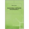 Managerial Capitalism In Retropsect door Robin Marris