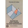 Matrices And Linear Transformations door Mathematics