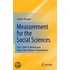Measurement For The Social Sciences