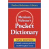 Merriam-Webster's Pocket Dictionary door Onbekend