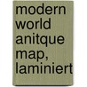 Modern World Anitque Map, laminiert door Onbekend