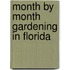 Month by Month Gardening in Florida