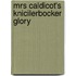 Mrs Caldicot's Knicilerbocker Glory
